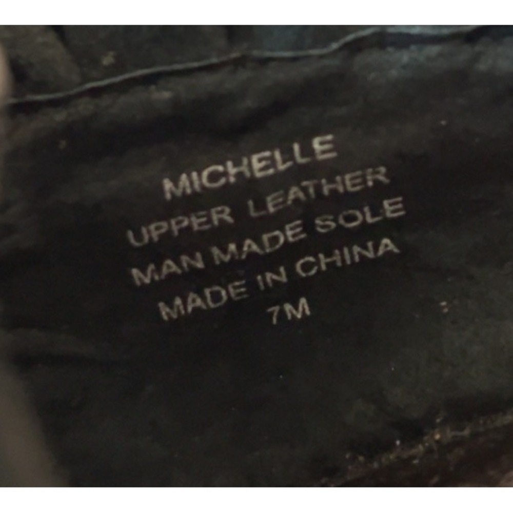 Jeffrey Campbell Michelle Unicorn Peep Toe Heels Leather SZ: 7M - Picture 9 of 11